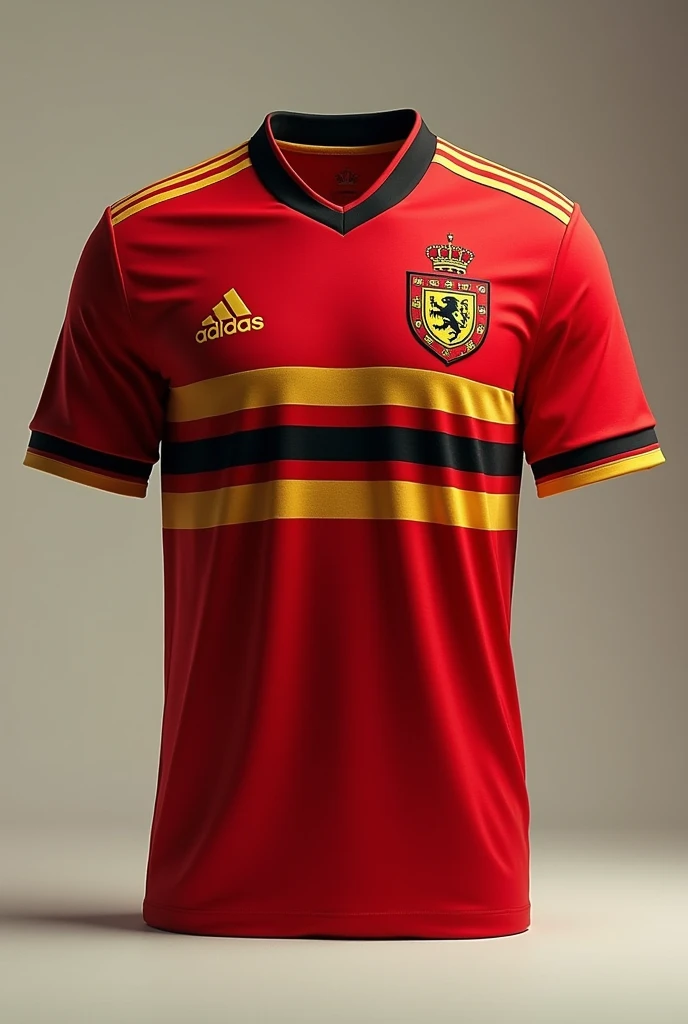 In high quality, a Belgium national team shirt, an exclusive model with the adidas logo and the current Belgium logo. Retro, old model 2014.