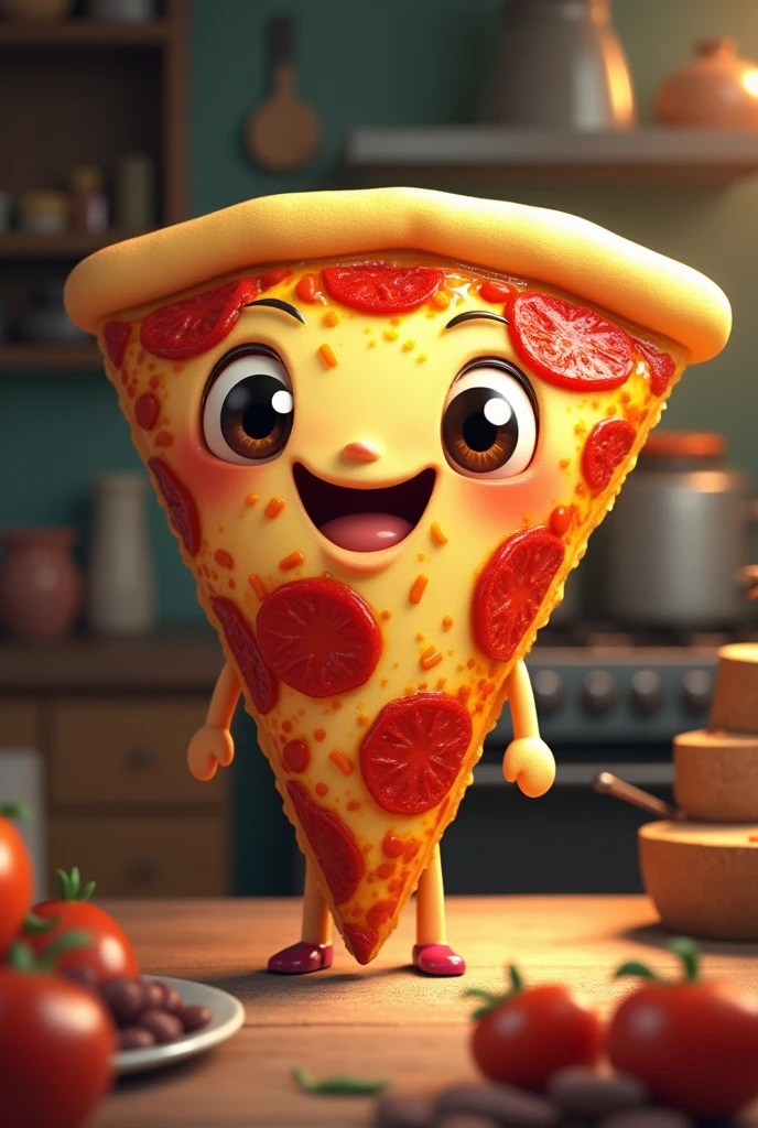 Pizza doll