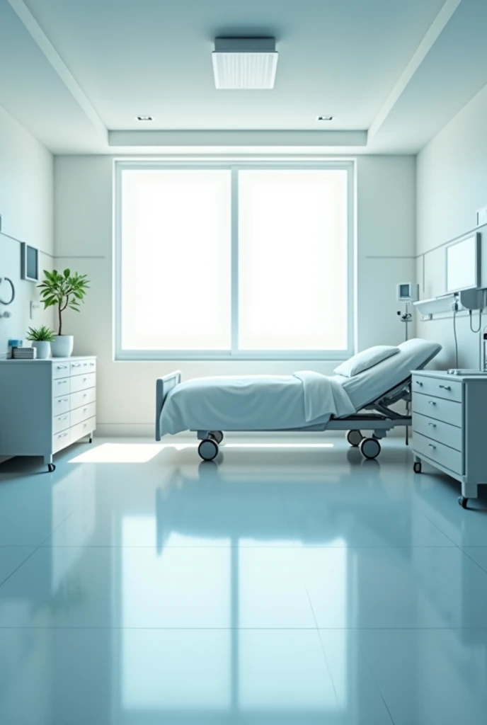 impeccable clean hospital room