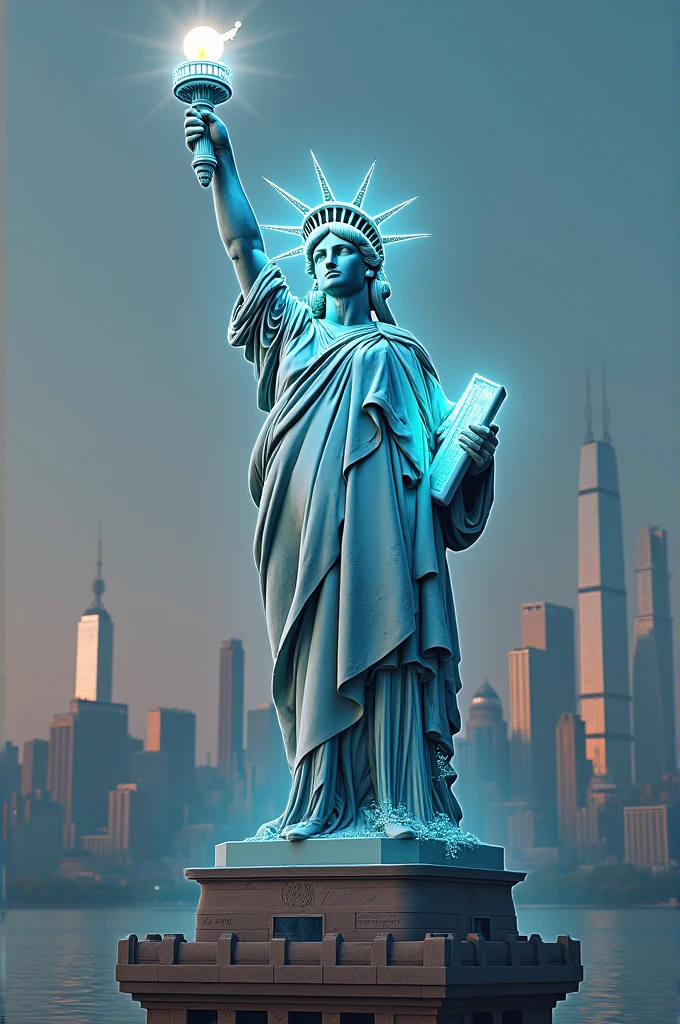 statue of liberty technology