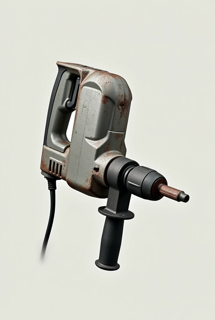 Used electric demolition hammer, imagem sem fundo