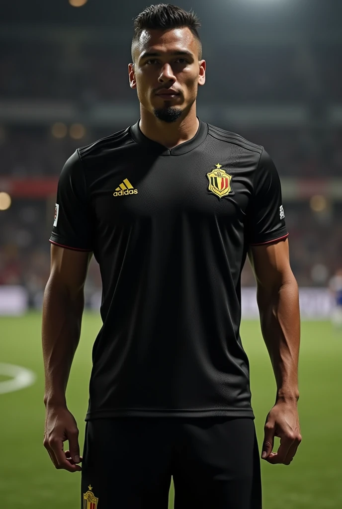 Make a black Belgian national football team shirt With the adidas logo Model with great attention And detail Model for unofficial championship 