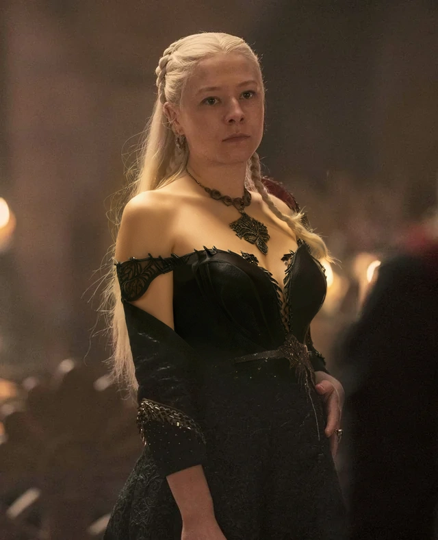 Make a sexy necklace transparent no bra see thru black royal detailed dress game if thrones style