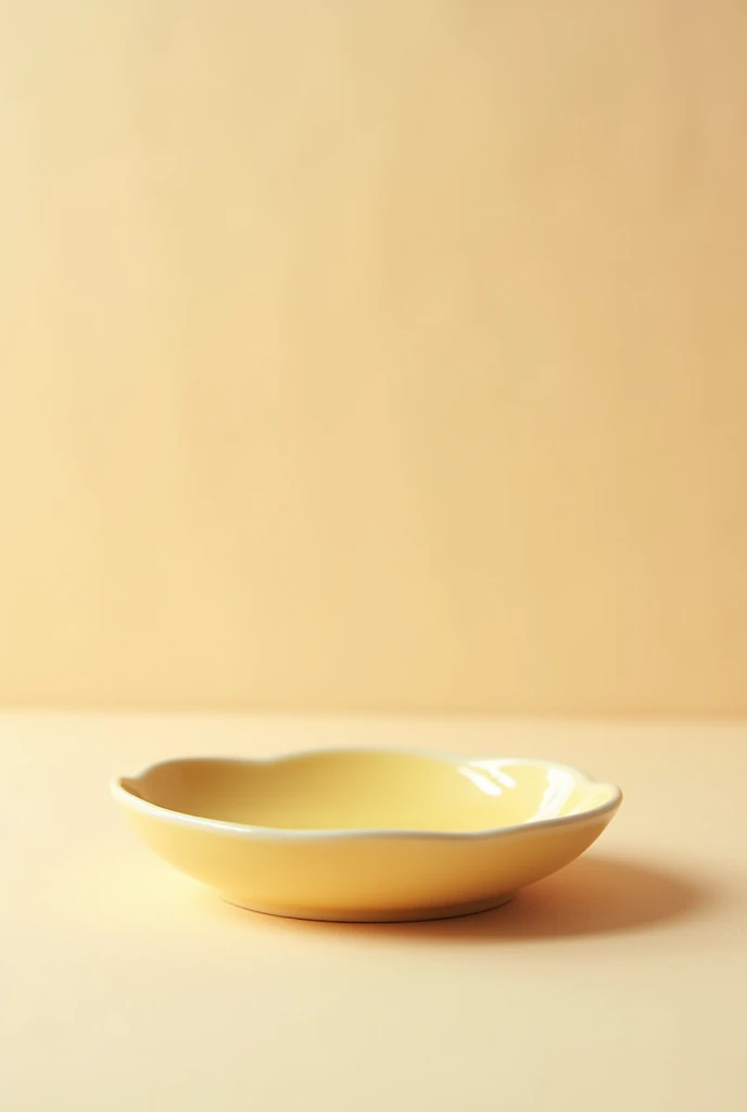 rosy yellow saucer