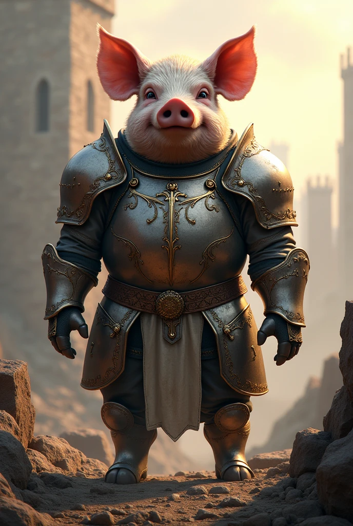 A Pig in Armor 

