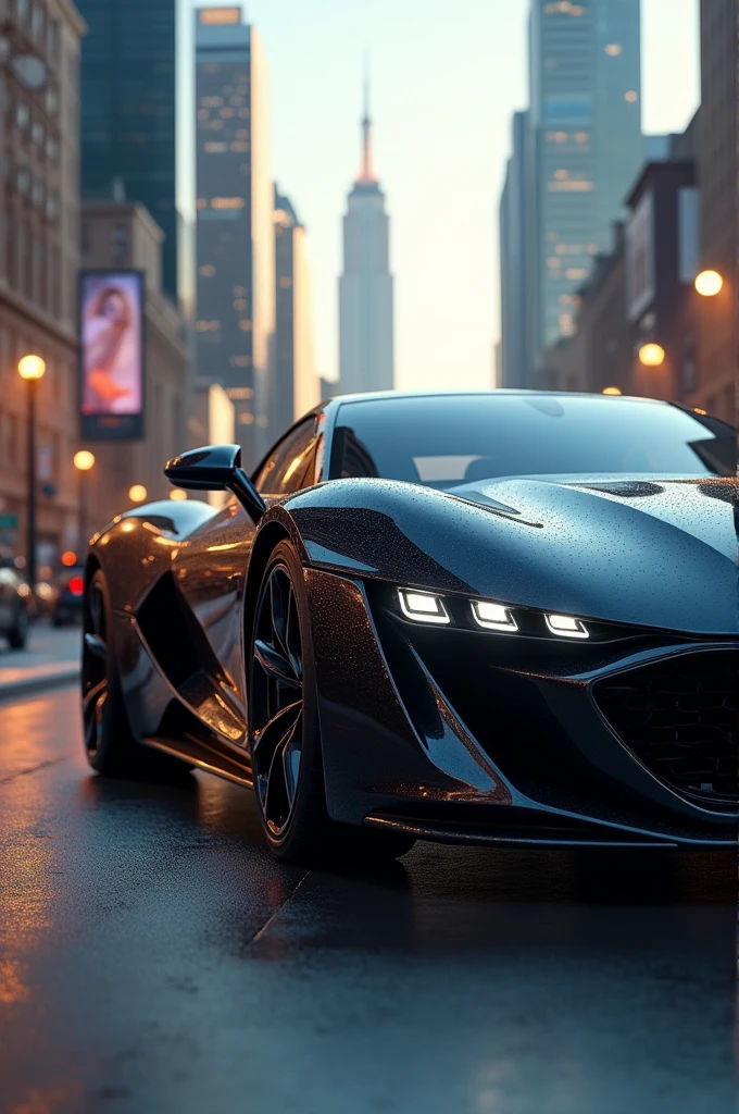 A luxury car