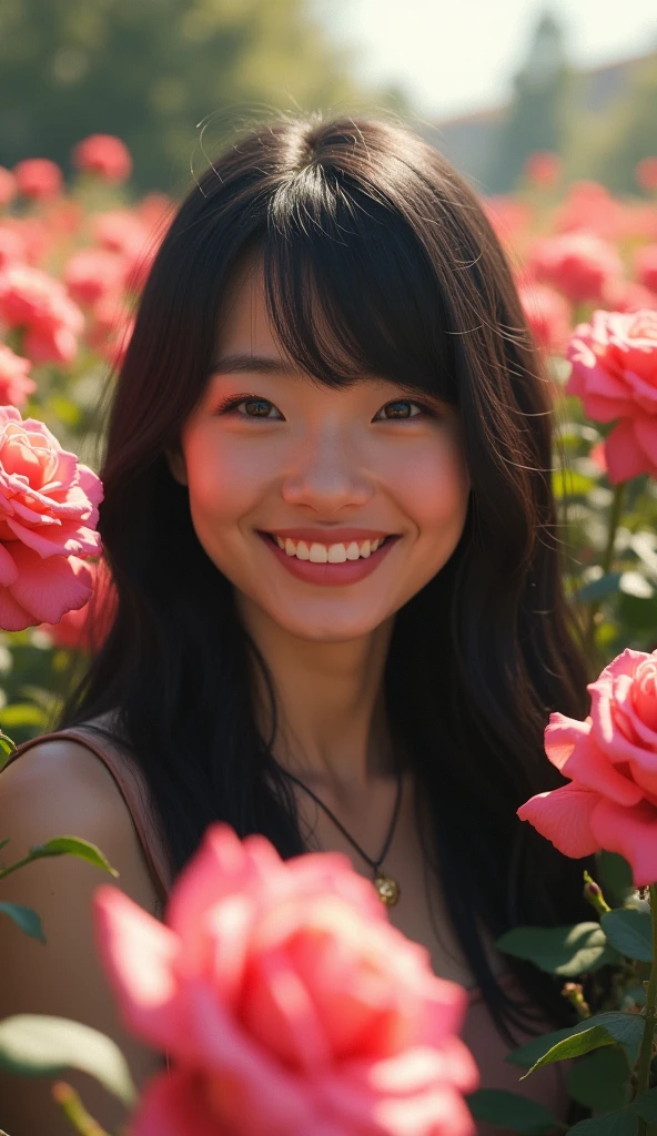 1 , High accuracy, I smile,Black hair, Rose farm ,