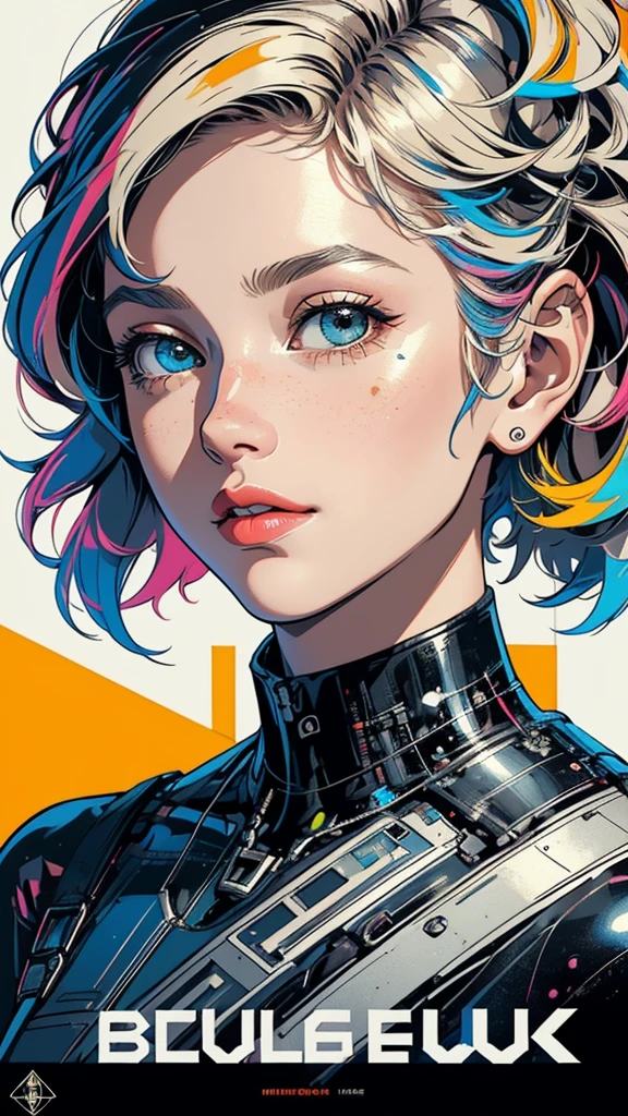 (((masterpiece, highest quality))),(((solo:1.2))),(((1girl:1.2))),32k wallpaper, very detailed, poster, vintage science fiction,(((((geometric cinematic movie poster))))),(((((bauhaus))))), shape,(((abstract))),(mid century modern),movie poster,(((((portfolio))))),(((((Close-up))))),(((((bust up))))),((((more various angle)))),(((highlight))),((((heterochromia)))),(((complete detailed face))),(((detailed futuristic machine))),(((most complecated machine))),unlimited colorful color scheme,(((Absolutely mechanic background)))