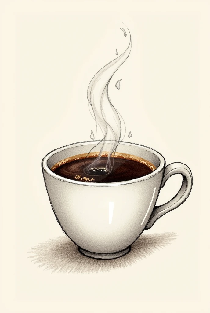 coffee drawing