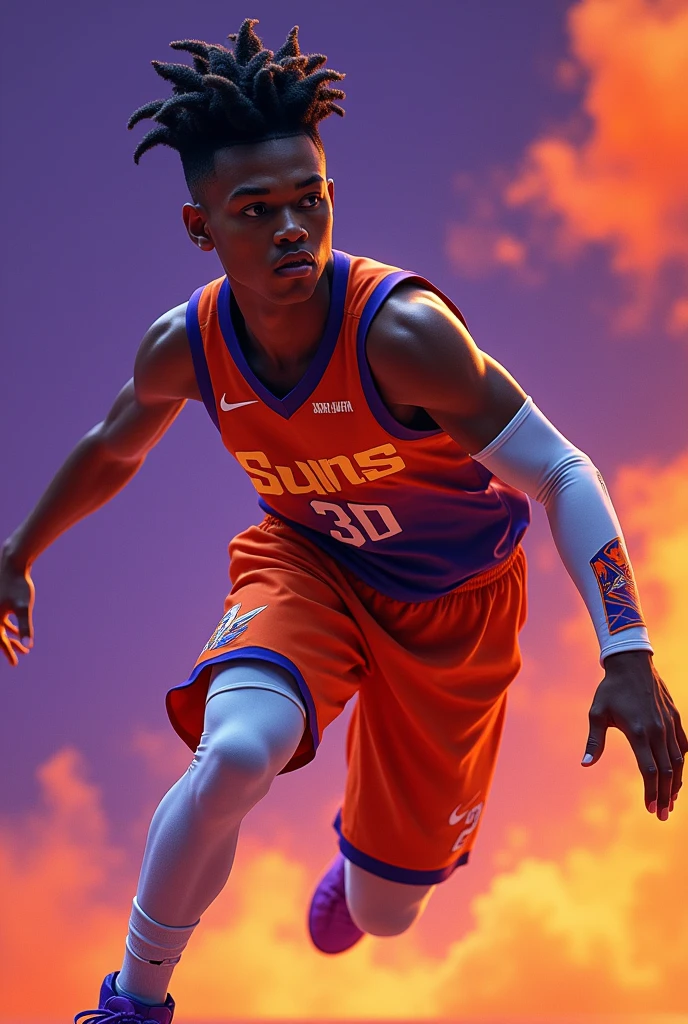 Basketball player, Phoenix Suns, Young, Trae Young, Nike Jordan, Sleeve