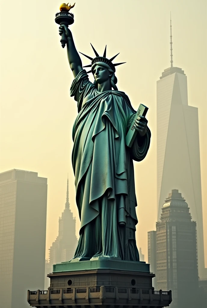 Robotic Statue of Liberty