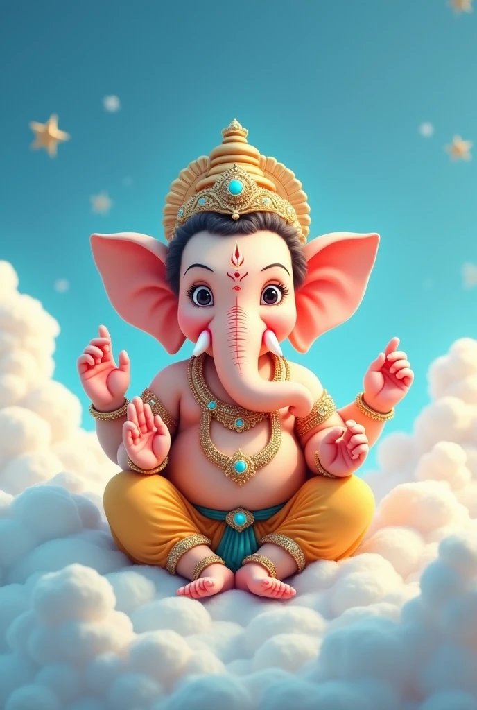 Cute ganesha images from sky
