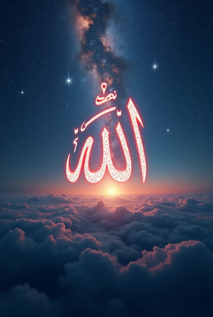 Sapce with allah name 