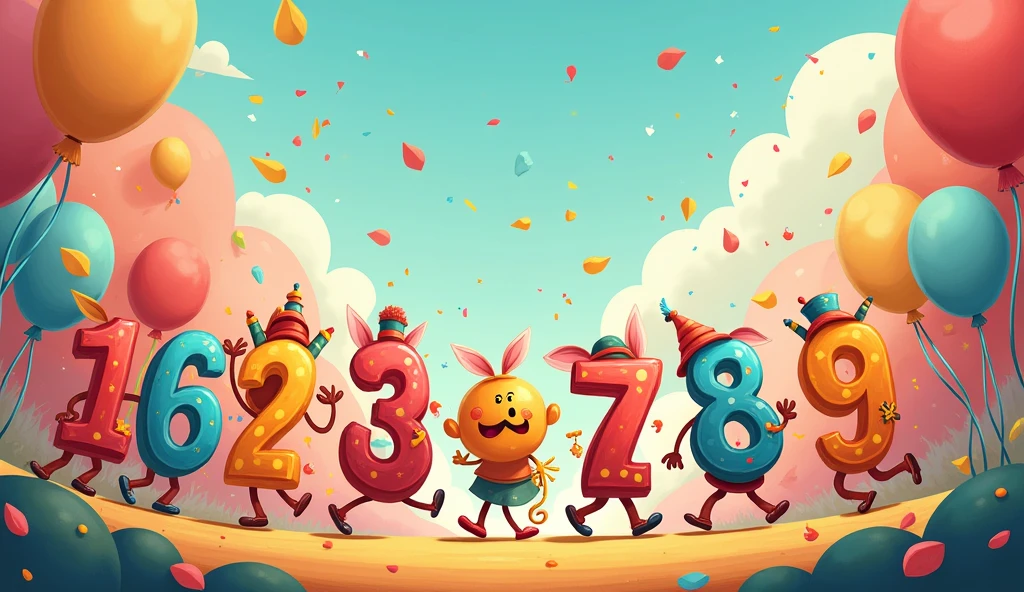 Count with joy, count with cheer,
Every number brings something near.
From one to ten, it’s a grand parade,
A counting adventure that we’ve made!