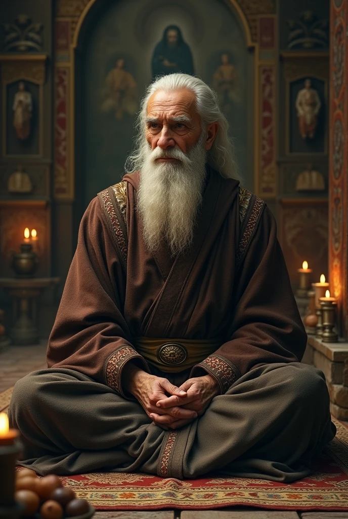 The devotee man