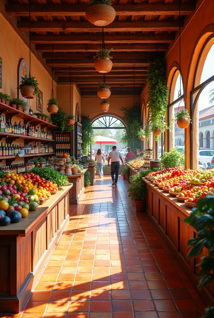 Grocery store Latino, 15x15, interior design or organization