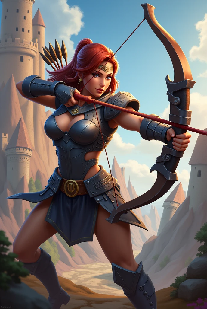 Arquera de Clash of clans