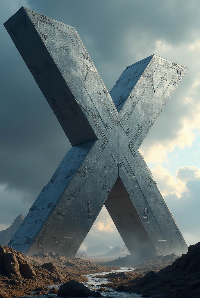 An epic x for a company logo 