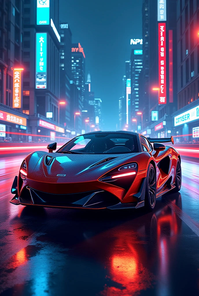 Create a promotional car poster 4
