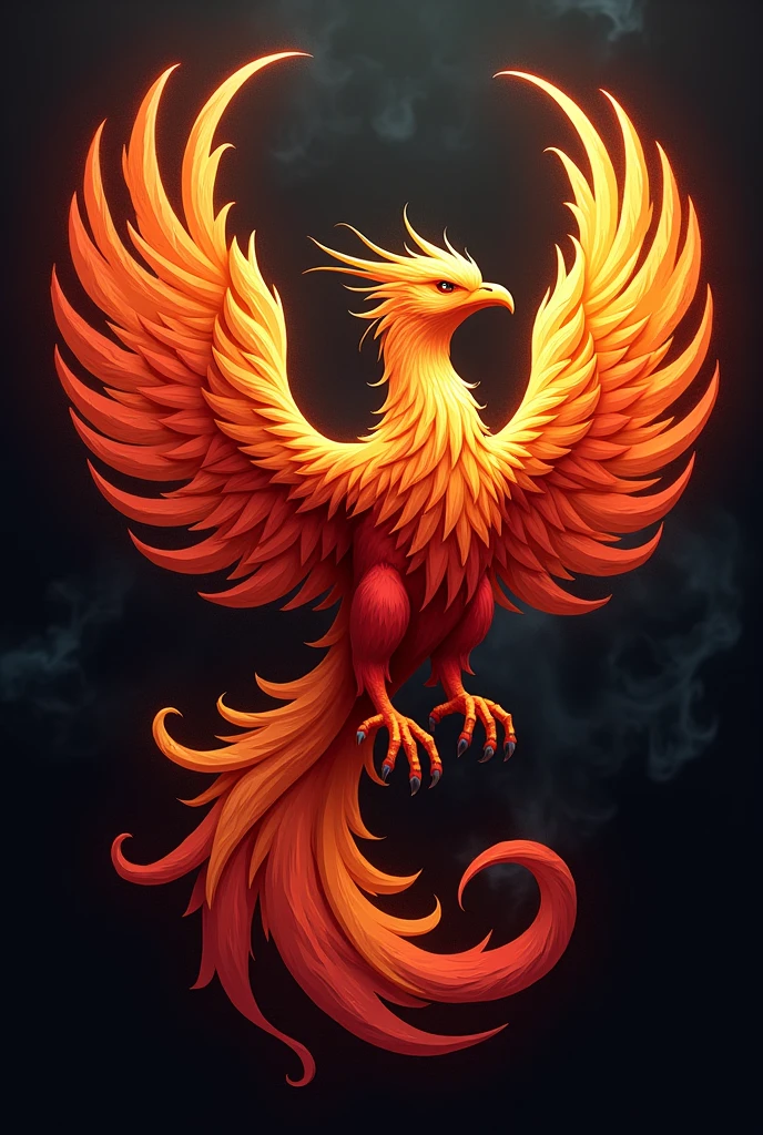 Create a logo for a clan called Phoenix from the game Clash of Clans 