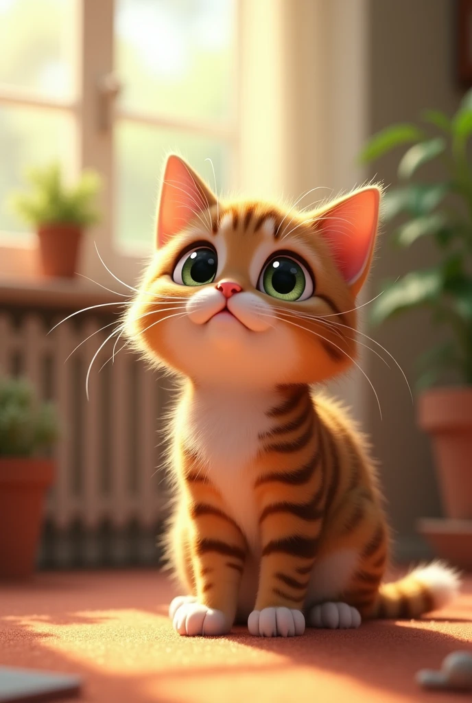 While cat 