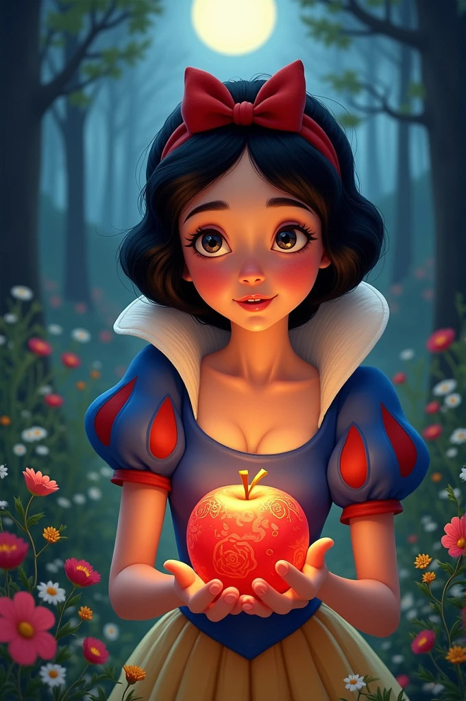 Snow White Animated Apple