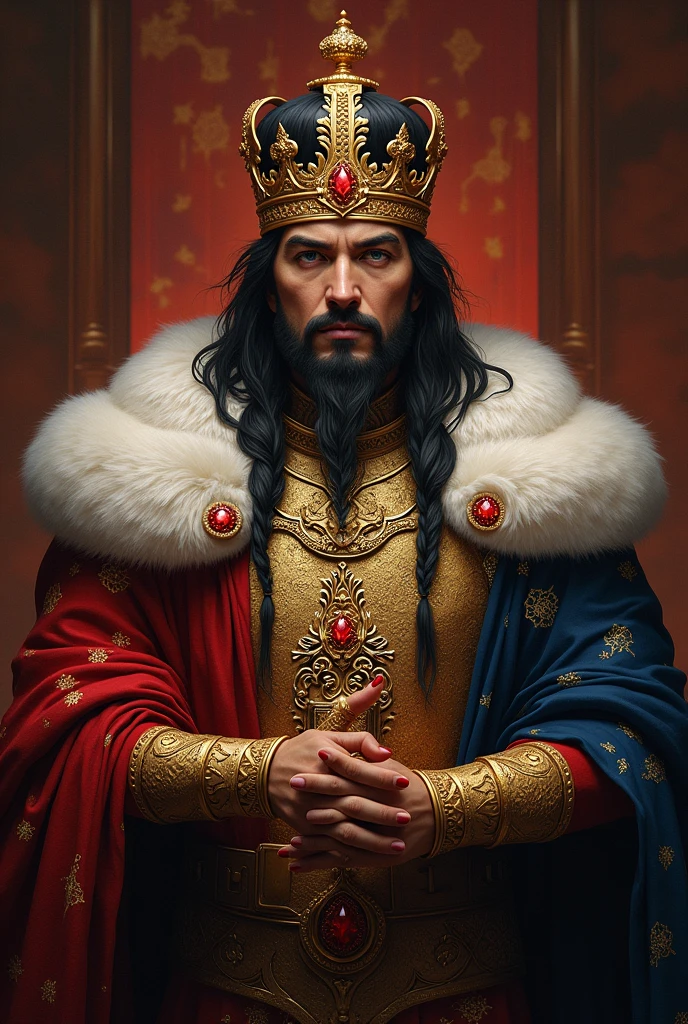 Create me a picture for my YouTube profile with my Name KING XIIX