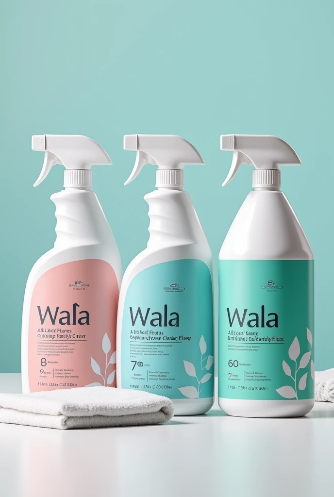 Create Wala brand cleaning products