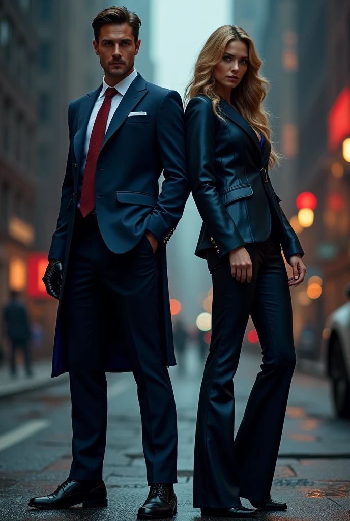 Disfraz original de lucifer y la detective chloe decker