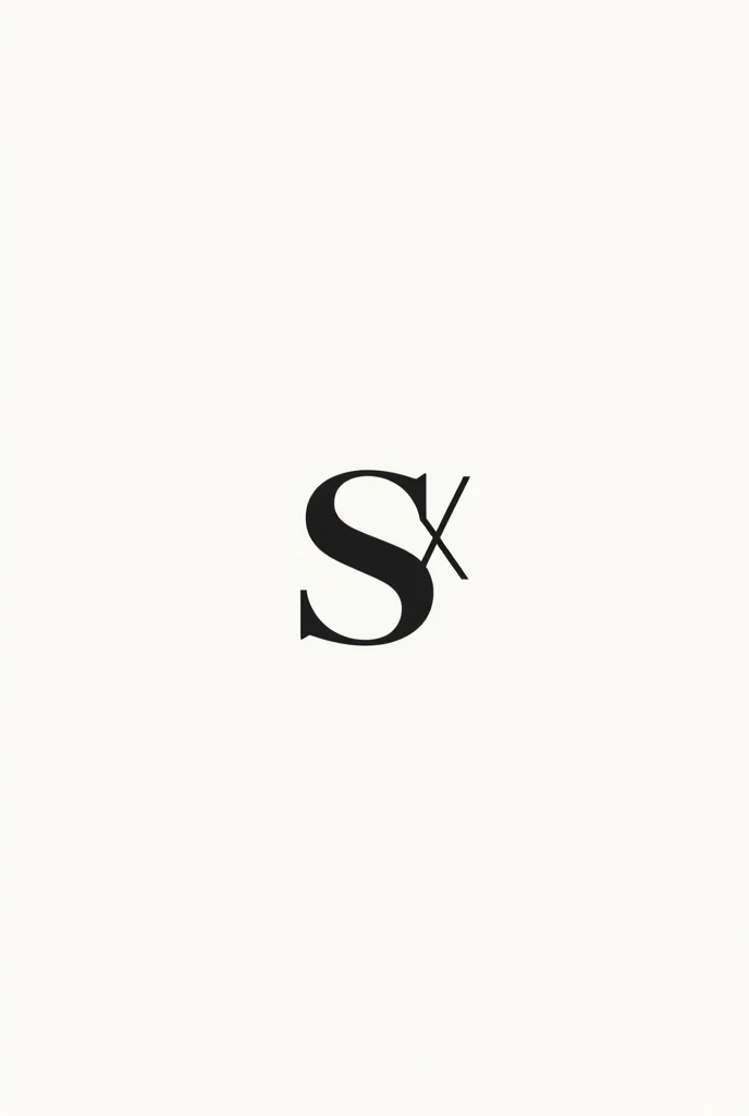 Create me a logo with the letter S grade the small letter L that goes over the bottom right of the letter S and the small letter X next to it