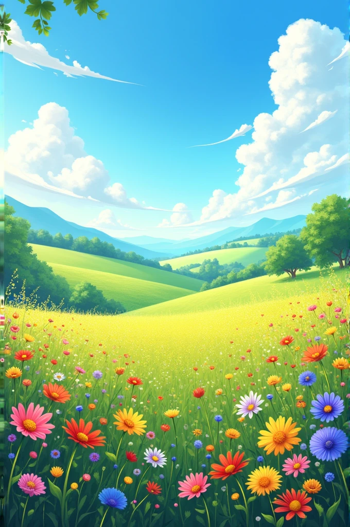 Flowery meadow