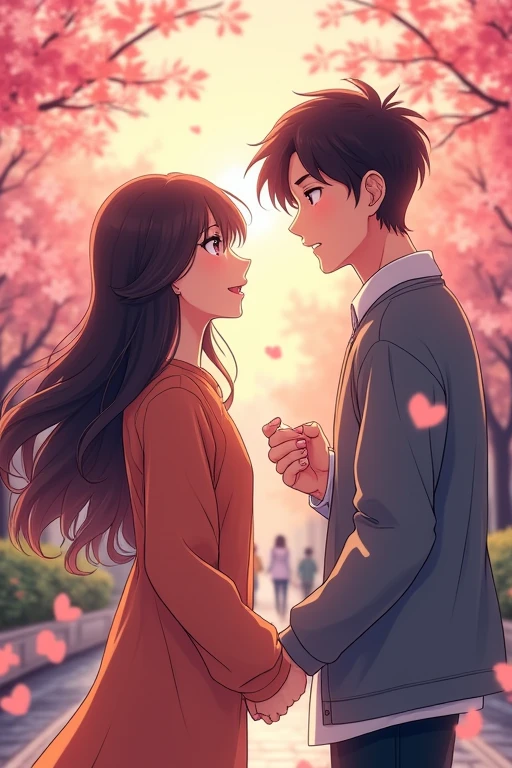 My boyfriend suddenly invites me on a surprise date. Anime style.