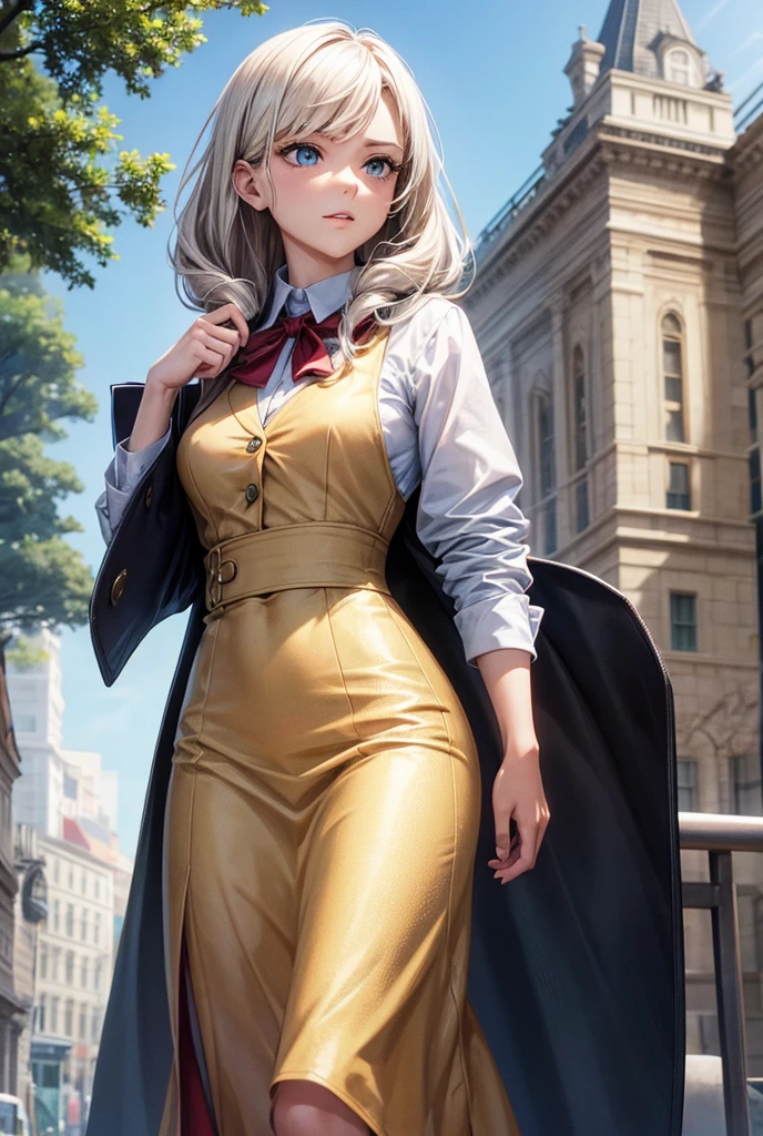 Create a female character who is a lawyer