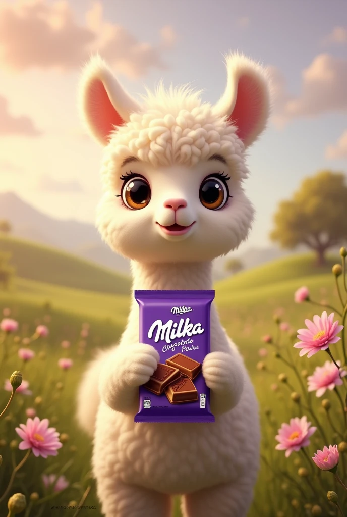 Alpaca Milka Chocolate Advertising