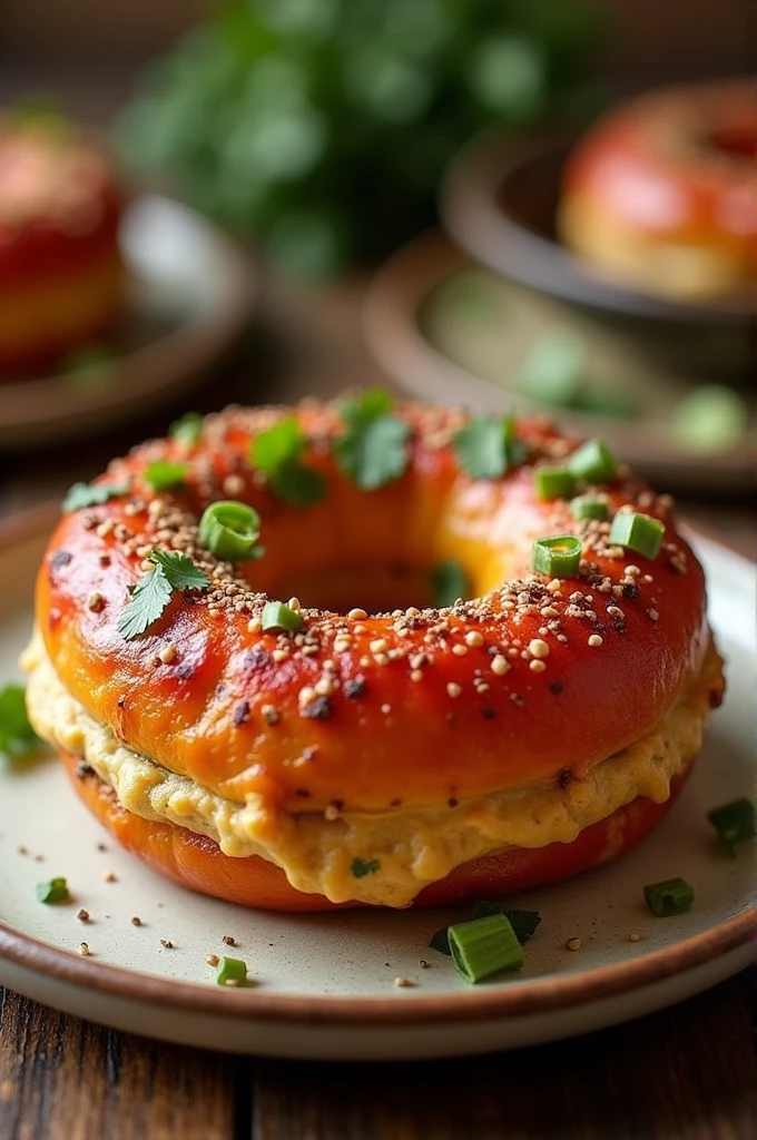 You can make a donut-shaped stuffed chile