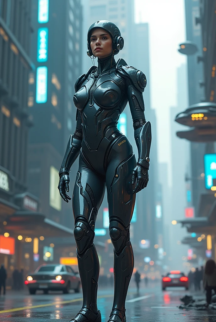 person with future technology