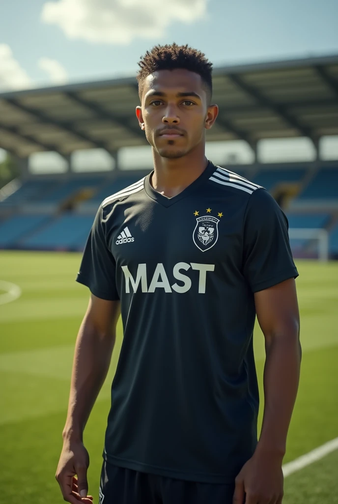 created a player age16 footballer bib Dark 2 text called {MAST}