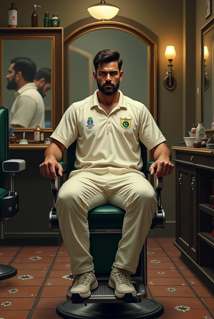 Pakistan cricket captain barber