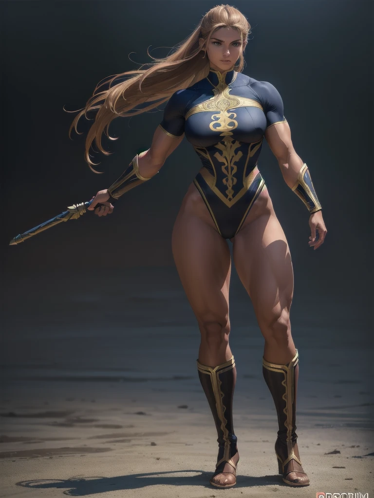 ((best quality)), ((4k)), ((highres)), ((masterpiece:1.2)). ((detailed)), ((ultra realistic)), ((intricate details)), ((full body picture)), ((character design sheet)), ((blank background)), a full body picture of a beautifull greek female, mediterranean woman, greco-roman wrestler woman, tall woman, mediterranean tanned skin, detailed eyes, detailed lips, brown eyes, about 2, about 6'5 ft. tall, long pulled back braided light hazel hair, ((very light hazel hair)), slicked-back long hair, perfect body, hourglass body type, very muscular body, strongwoman body type, powerlifter body type, dressed in a superhero greco-roman wrestler outfit ((emphasis on her superhero greco-roman wrestler outfit)), tight shorts, boots, bronze outfit with black trimmings, ((emphasis on her bronze outfit with black trimmings)), multi-colored outfit, ((emphasis on multi-colored outfit)), superhero wrestler character, superhero character, superhero concept art, superhero character concept art, full body, full body concept art, full body art
