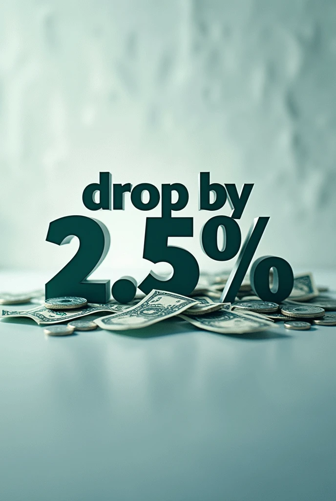 Create image 16 x 9 for the web form to cast the vote. image shall be optimized for easy viewing on a mobile as well on a desktop and inside an image shall have a text: "DROP by 0.25%". use canadian dollars and perscantage sign is background