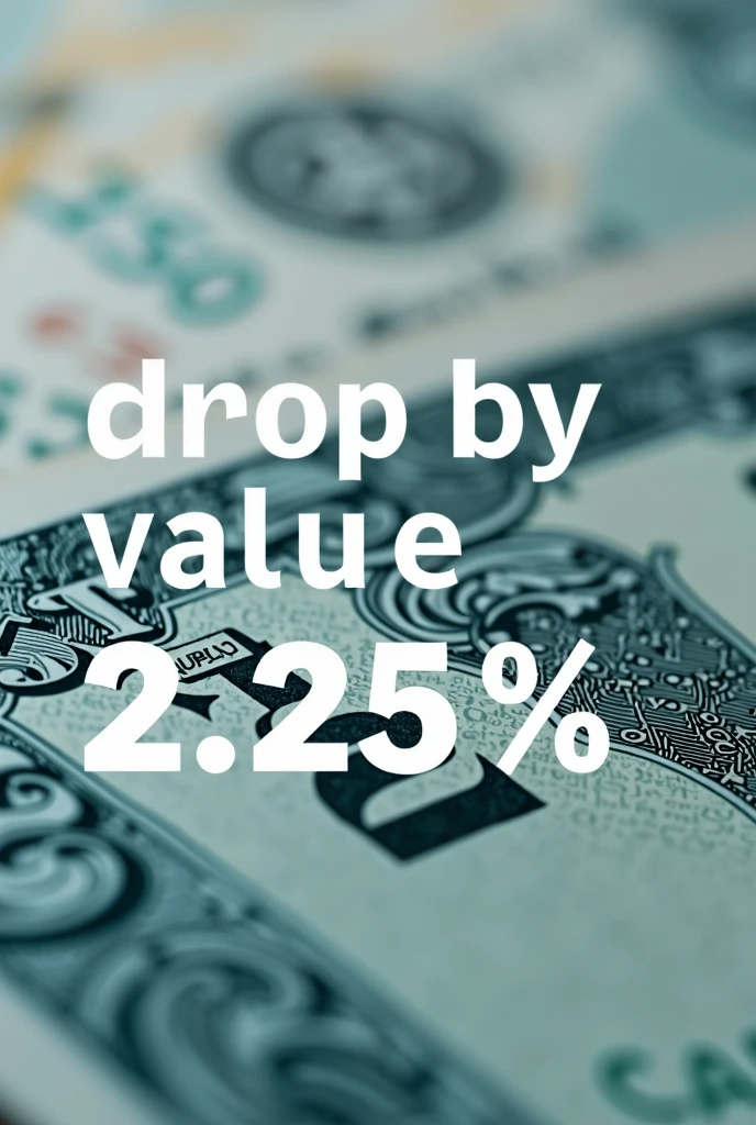 Create image 16 x 9 for the web form to cast the vote. image shall be optimized for easy viewing on a mobile as well on a desktop and inside an image shall have a text: "DROP by 0.25%". use canadian dollars and perscantage sign is background