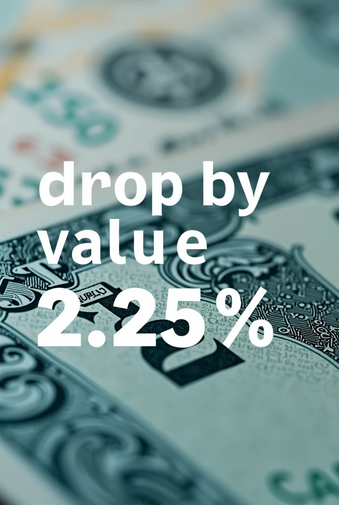Create image 16 x 9 for the web form to cast the vote. image shall be optimized for easy viewing on a mobile as well on a desktop and inside an image shall have a text: "DROP by 0.25%". use canadian dollars and perscantage sign is background