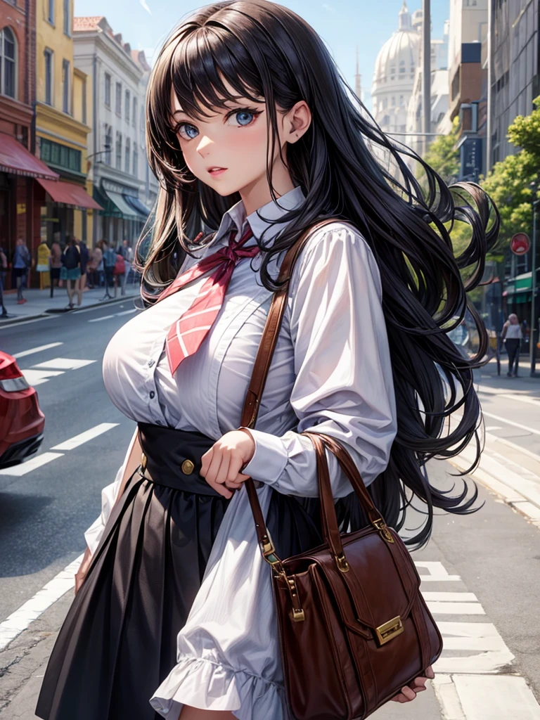 Create a female character who is a lawyer