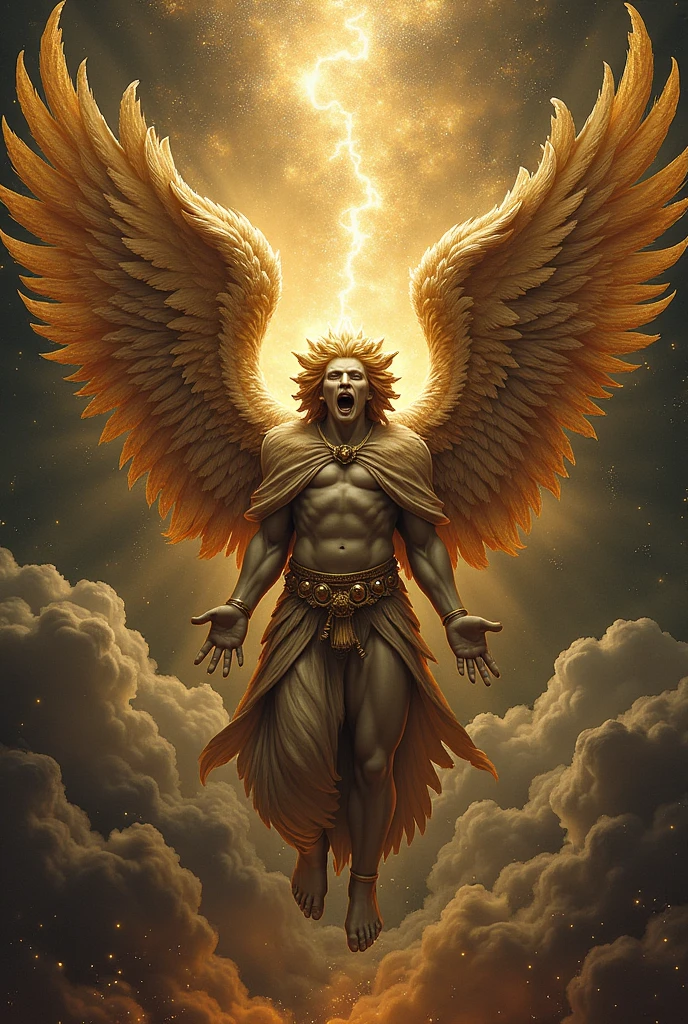 cherubim:
• Multiple Wings and Face: Each cherub has four wings and four faces (man's, Lion, ox and eagle) (Ezekiel 1:6-10).
• Wheels and Eyes: The wheels associated with the cherubim are full of eyes all around, symbolizing omniscience (Ezekiel 1:18).
• Scary Shape: They have an appearance that can be considered frightening., being powerful beings who guard the glory of God (Ezekiel 10:9-14).
3. Thrones (ou Ofanins):
• Wheels Full of Eyes: They are described as large wheels full of eyes, which represent divine mobility and God's omniscience (Ezekiel 1:15-21).