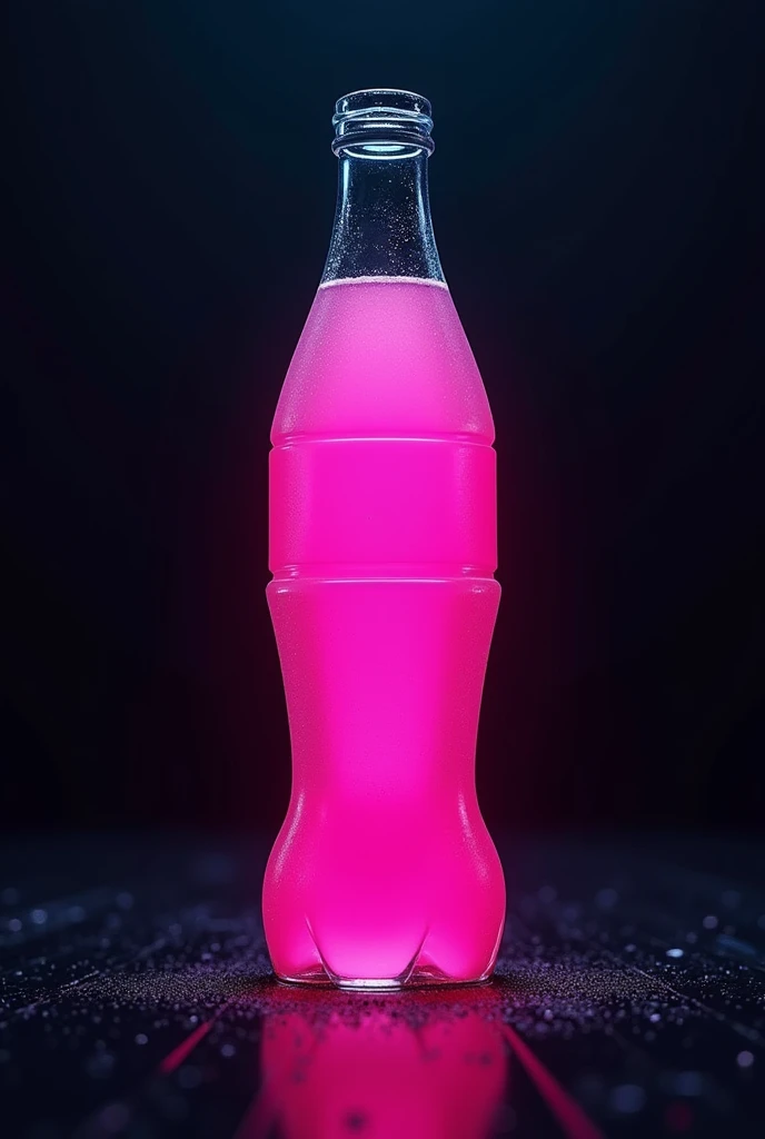 arafed bottle of PEPSI refrigerator with a pink liquid inside, dramatic product photography, commercial product photography, pbr render, hyper-realistic poison bottle, miniature product photo, product photography, product photography 4 k, hyper-realistic colorful photo, “hyper realistic, PEPSI, dramatic product photo, hyper-realistic detailed rendering, refrigerator, against a deep black background, 35mm Product Photo"