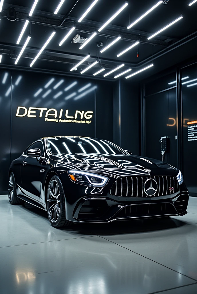 Create an advertisement for an automotive detailing service
