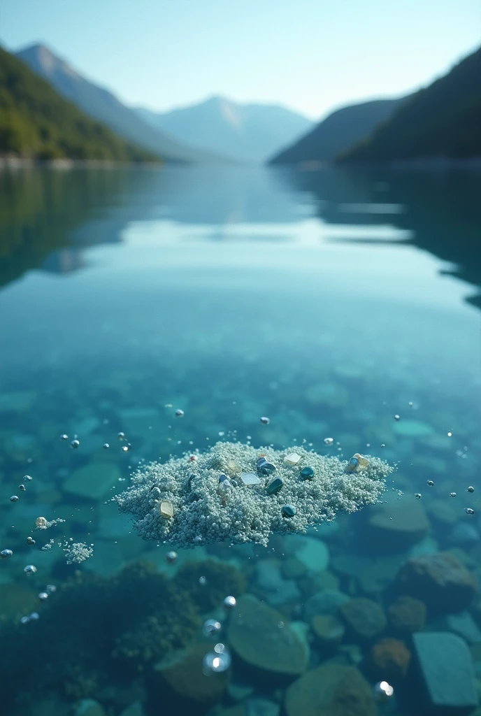 microplastics in water