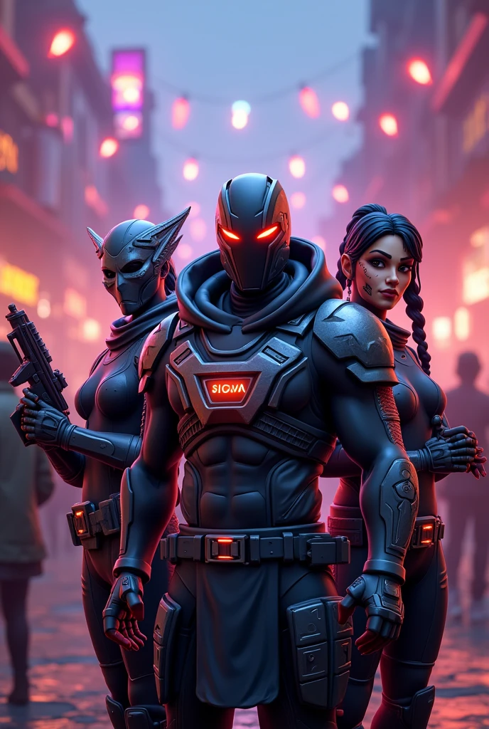 Fortnite_call of duty, pack skins, sigma, mascara brance, revelry, PORTA-PANOPTICON