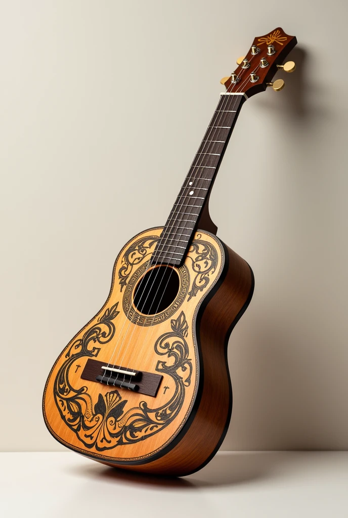 Make me a design of a requinto for a cap