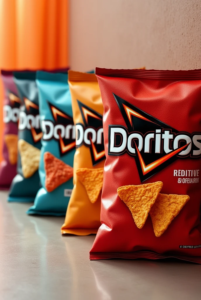 Doritos snacks in stylish packaging